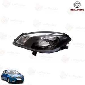 چراغ جلو چپ مناسب برلیانس H320 - سمت راننده