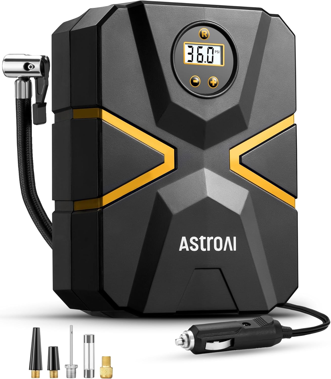 پمپ باد فندکی خودرو AstroAI مدل AIRUN S1